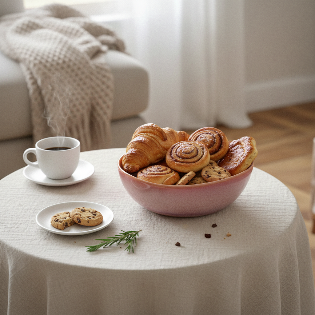 Marshmallow Bowl – Servierschüssel aus Keramik